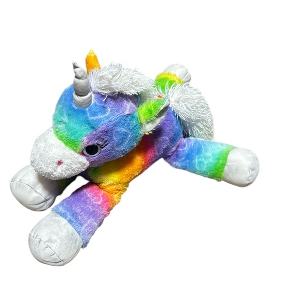 Rainbow Plush Unicorn Toy - Picture 2 of 4